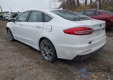 2019 Ford Fusion Sel from USA, damaged, VIN 3FA6P0CD7KR286314